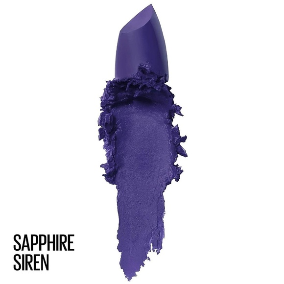 Maybelline Color Sensational Lipstick 835 Sapphire Siren Bold Audacieux 0.15oz - Picture 6 of 8